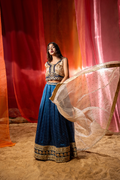 ISABELLA — The Sapphire Heritage Lehenga