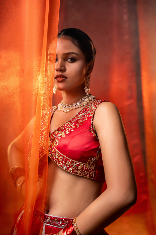LAVANYA - Scarlet Romance Lehnga