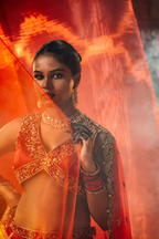 LAVANYA - Scarlet Romance Lehnga