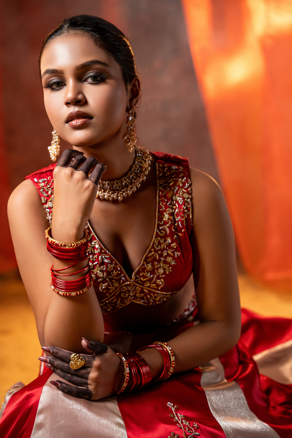 LAVANYA - Scarlet Romance Lehnga