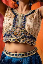 ISABELLA — The Sapphire Heritage Lehenga