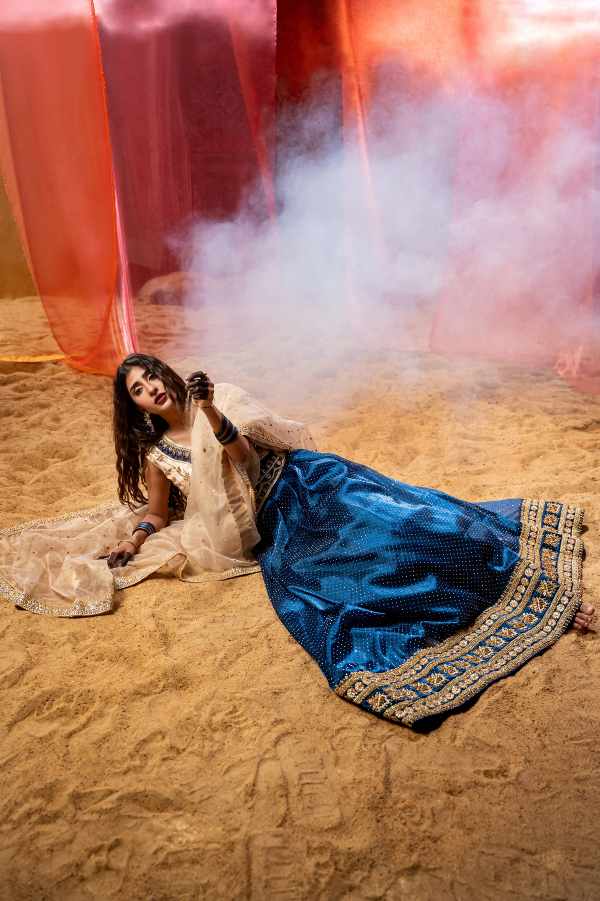 ISABELLA — The Sapphire Heritage Lehenga